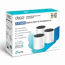 Mesh Tp-link Deco X55 (3-pack) Wi-fi 6 (802.11ax), Rj-45 3, Blanco